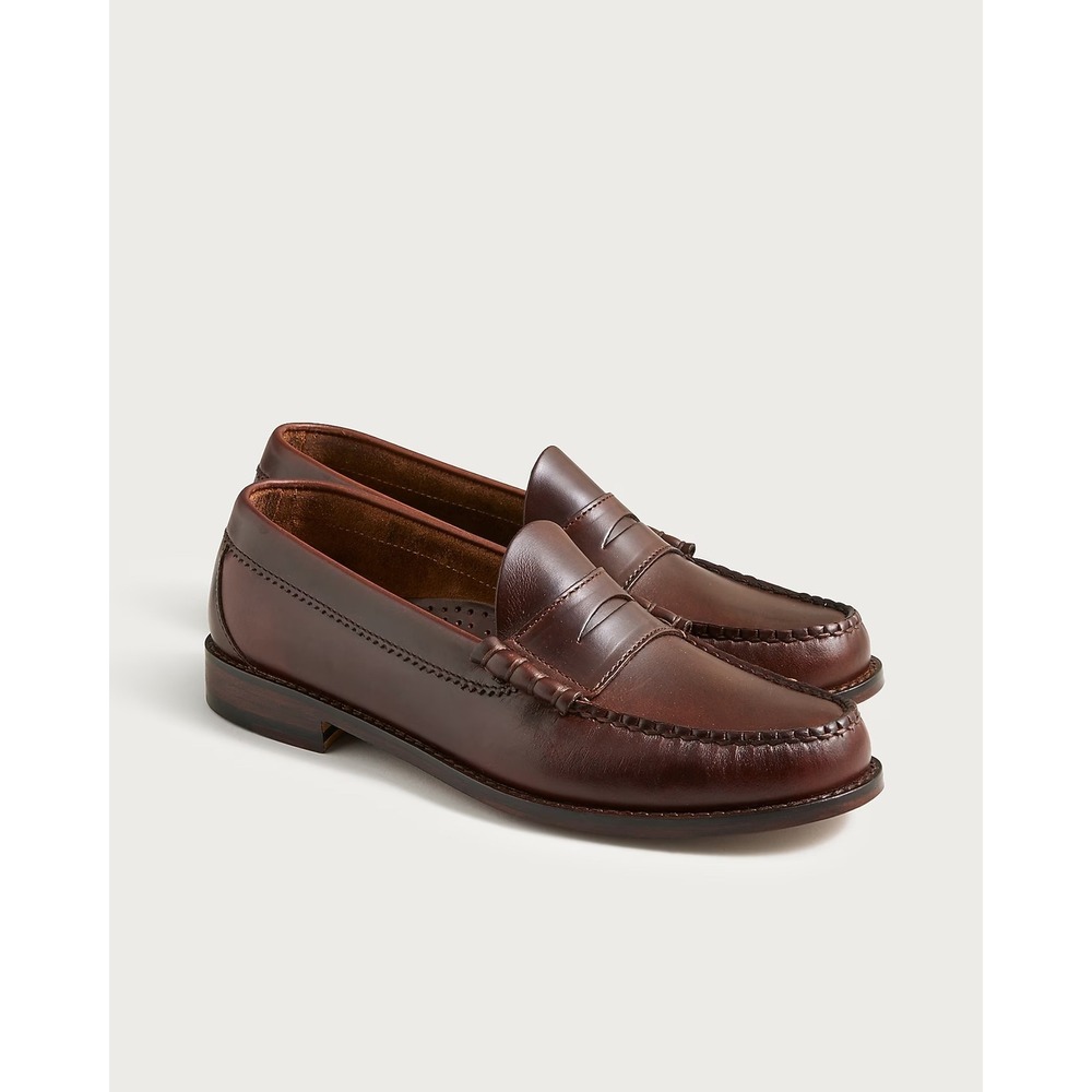 J. Crew Men's Camden loafers with leather soles in Whiskey BJ009 Sz 9 $258